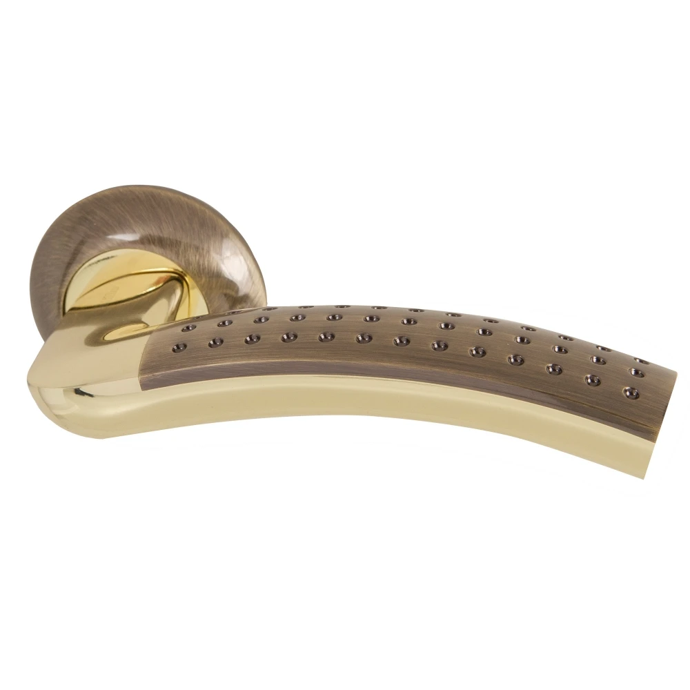 Фото Ручка раздельная R.LD54.Libra26 (Libra LD26) AB/GP-7 бронза/золото