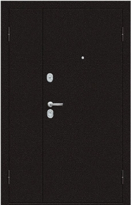 Дверь Браво Optim X-2 7 см Антик Медный/Белый клен